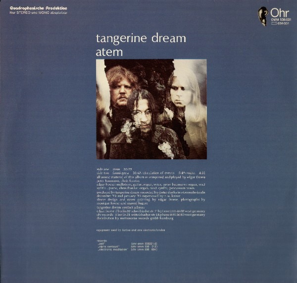 Tangerine Dream Atem (1973) [CLOCKWORK PEACH]