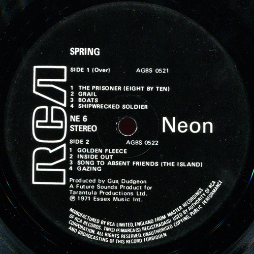 Spring - Spring (1971) [CLOCKWORK PEACH]