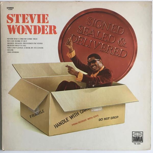 Stevie Wonder - Signed Sealed & Delivered (1970)