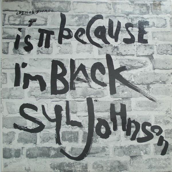 Syl Johnson - Is It Because I'm Black (1970)